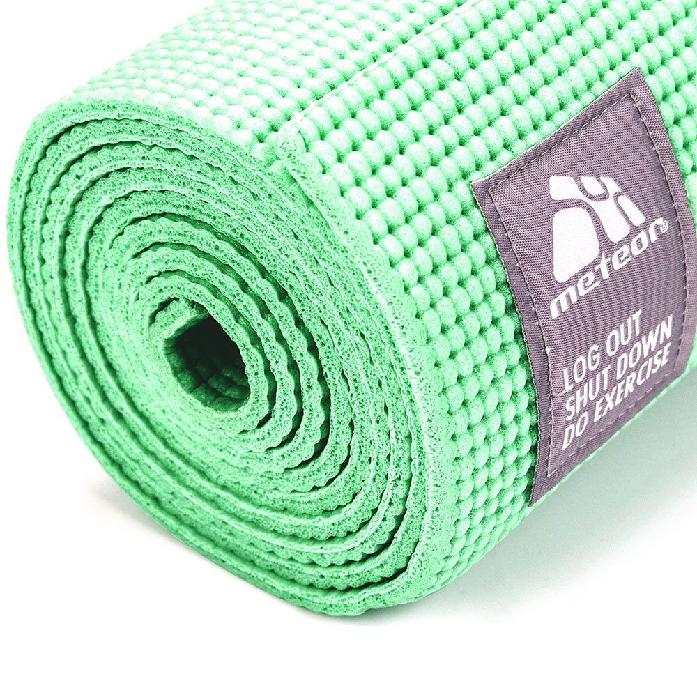 Yoga Mat Meteor 180x60x0 5 Cm Green Sale Sport Fitness Gym