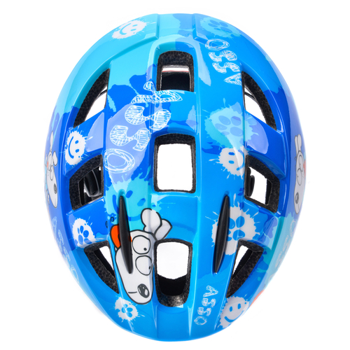 Cycling helmet Meteor PNY11 M 48-53 cm Dogs blue