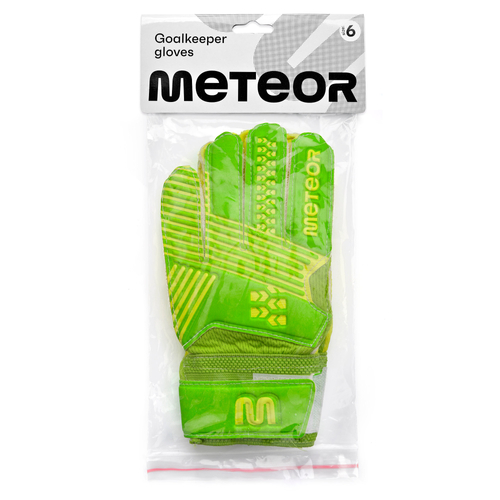 Goalkeeper gloves Meteor Catch 5 green