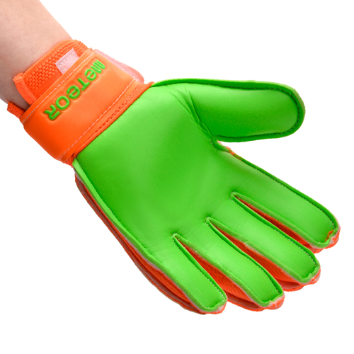 Goalkeeper gloves Meteor Catch 6 orange