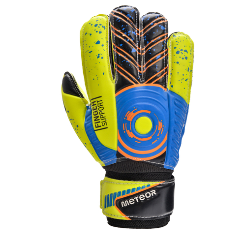 Goalkeeper gloves Meteor Defence 4 yellow