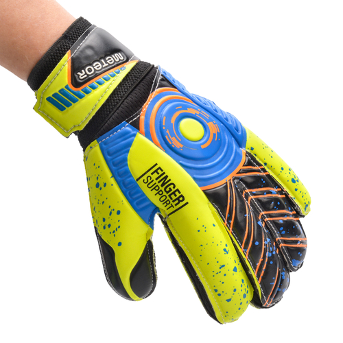 Goalkeeper gloves Meteor Defence 4 yellow