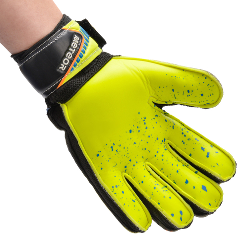 Goalkeeper gloves Meteor Defence 4 yellow