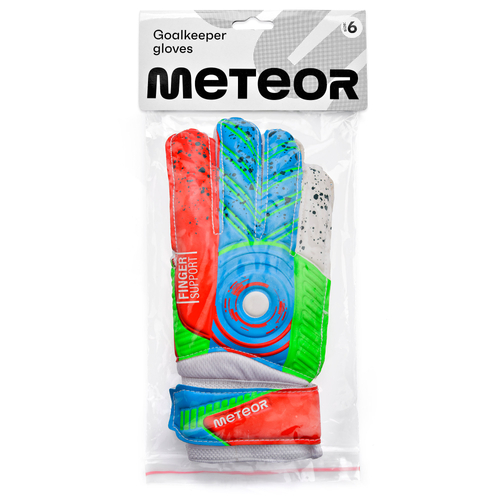 Goalkeeper gloves Meteor Defence 8 white