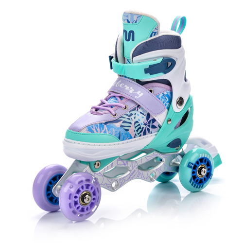 Inline skates Meteor 4w1 Blueberry L 38-41