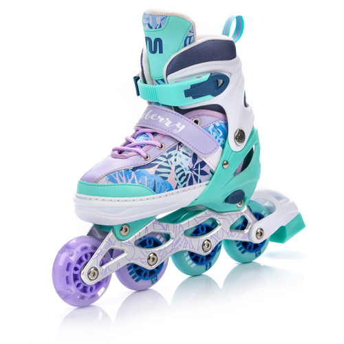 Inline skates Meteor 4w1 Blueberry L 38-41