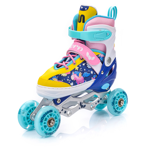 Inline skates Meteor 4w1 Unicorn M 34-37