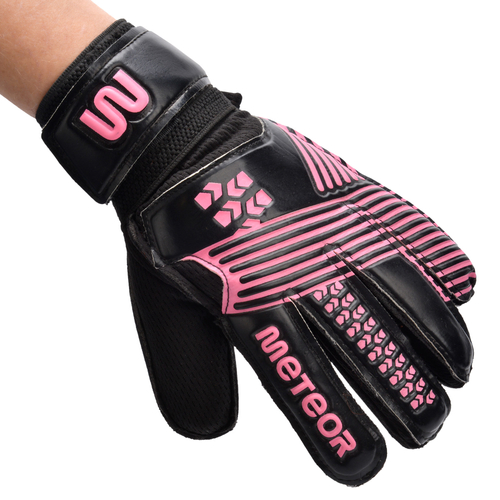 Meteor Catch goalkeeper gloves 7 black/pink