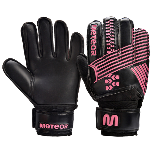 Meteor Catch goalkeeper gloves 7 black/pink