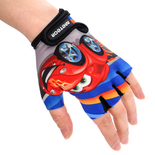 Meteor Kids XS Auto cycling gloves