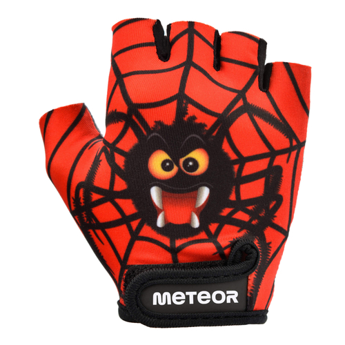 Meteor Kids XS Spider cycling gloves