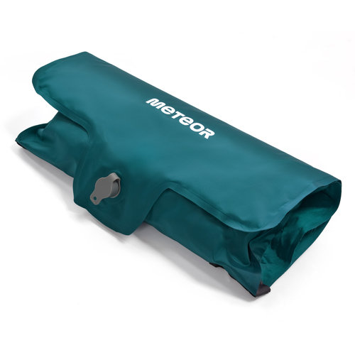 Self inflating mat Meteor 2in1 (pump+drybag) 190×56×5,5 cm sea color