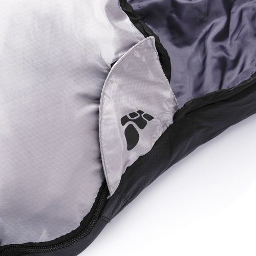 Sleeping bag Meteor Indus R gray / black