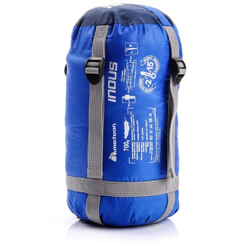 Sleeping bag Meteor Indus R navy blue / blue