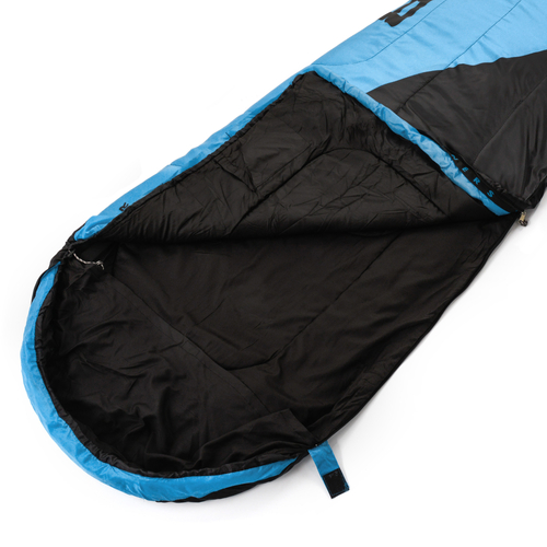 Sleeping bag Meteor Samar L blue / black