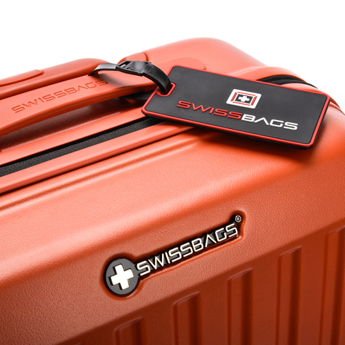SwissBags Cosmos Cabin Suitcase 55cm Dark orange