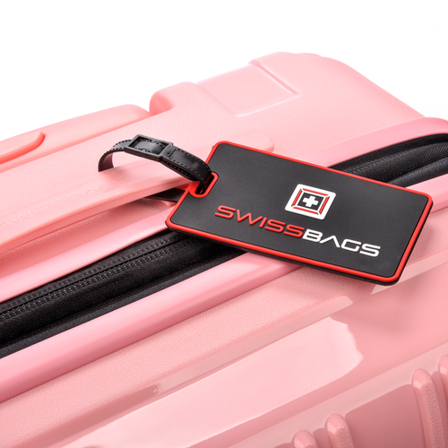 SwissBags Tourist Medium Suitcase 65cm Pink
