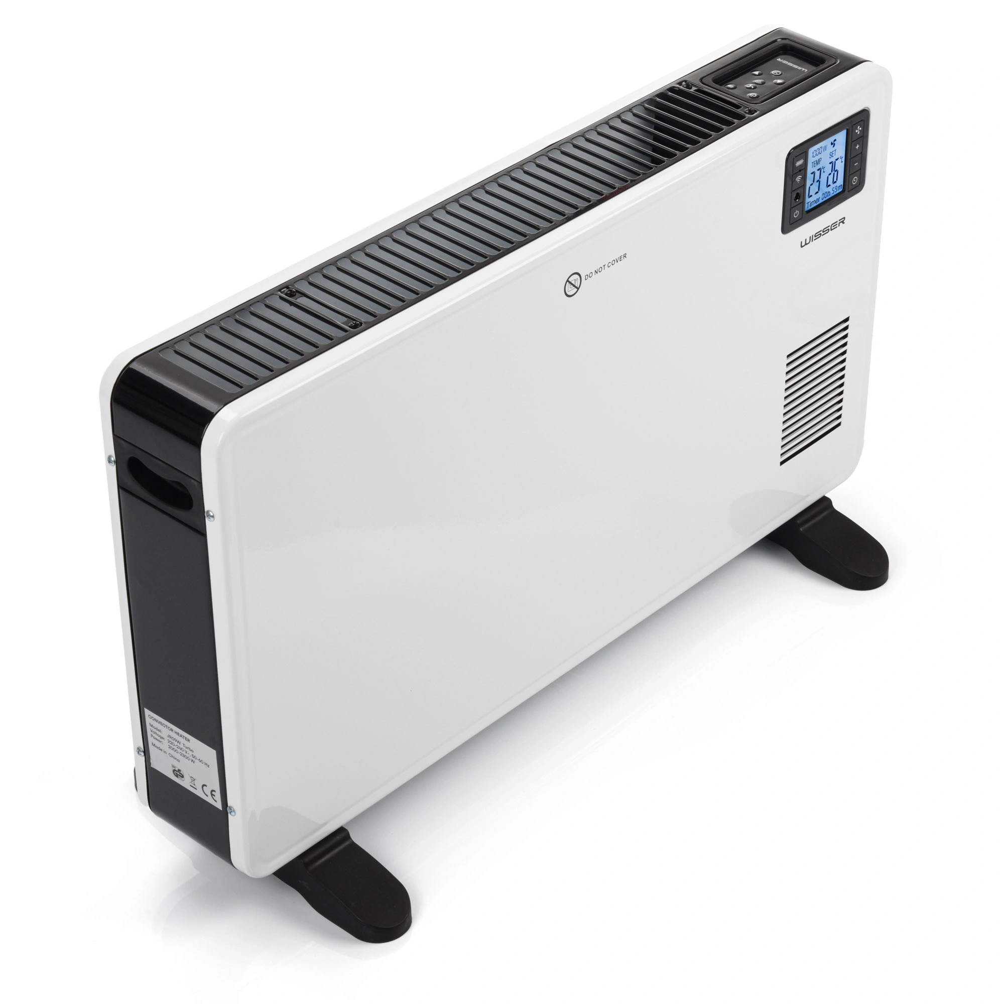 Elektrischer Konvektor Wisser RAI 2300 W in Weiß