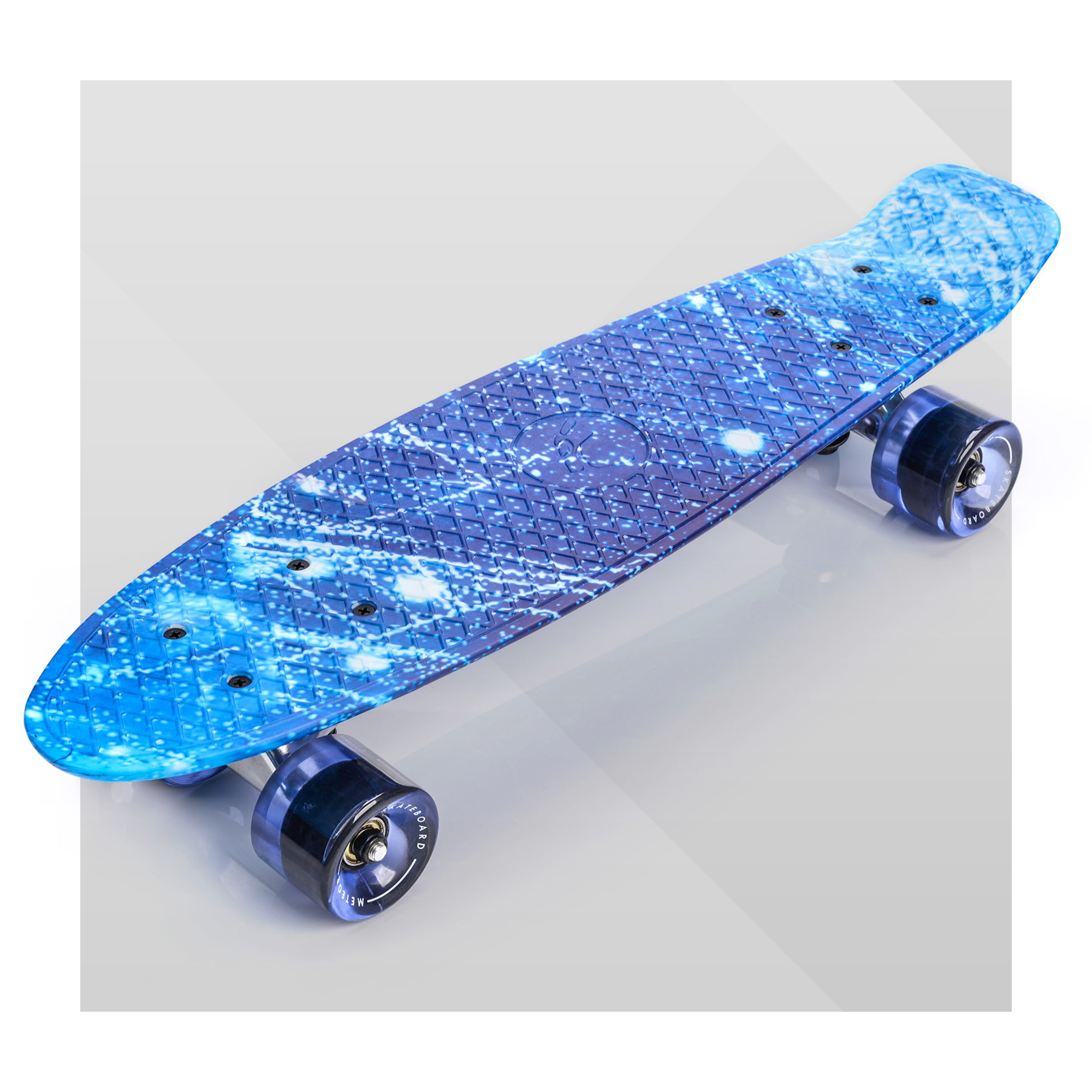 Mini Cruiser Vintage 22 Pouces En Bois D’érable Canadien – Meteor Fancy Board, Skateboard Rétro