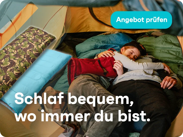 Schlafsäcken