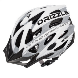 Meteor cycling helmet MV29 Drizzle L 58-61 cm white/grey