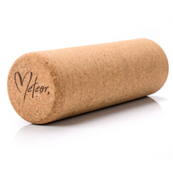 Roller fitness Meteor cork 10x30 cm