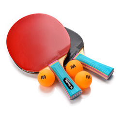 Set of 2 table tennis rackets Meteor Zephyr* and 3 balls