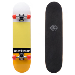 Skateboard Meteor Salty Orange/Yellow