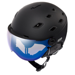 Ski helmet Meteor Glide L 58-61 cm black