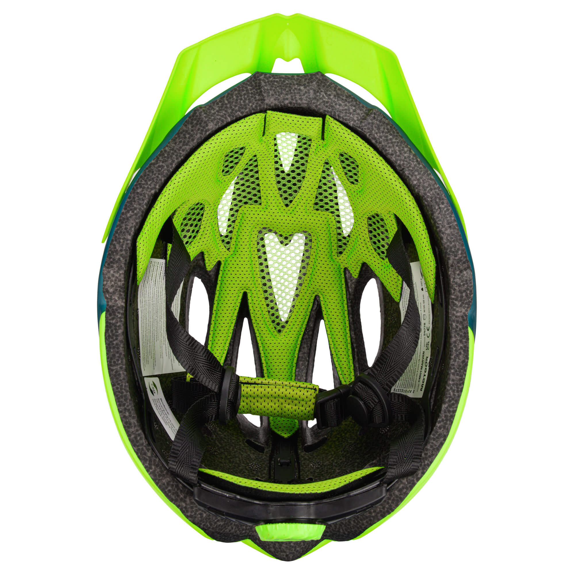 Bike helmet Meteor Marven M 5558 cm green / dark green Green/darkgreen