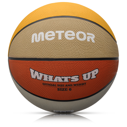 Basketball Meteor What's up 6 orange/belge