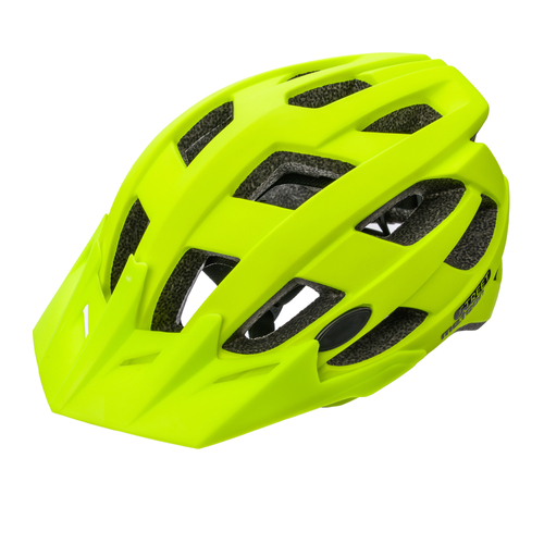 Cycling helmet Meteor Street M 55-58 cm neon yellow