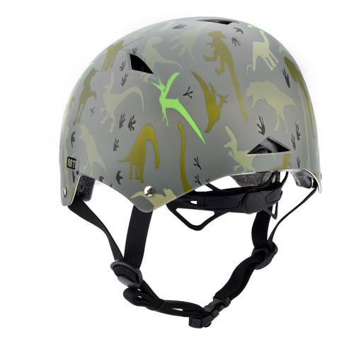 METEOR CYCLING HELMET KS02 M 52-56 cm Dinosaurs