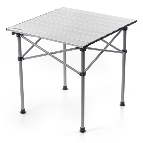 Meteor Bankada folding table silver