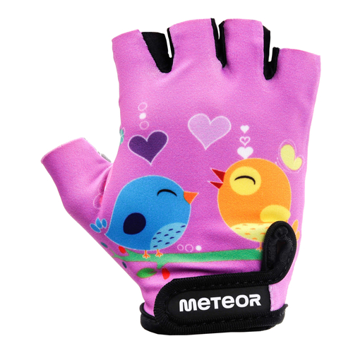 Meteor Kids S Owl cycling gloves