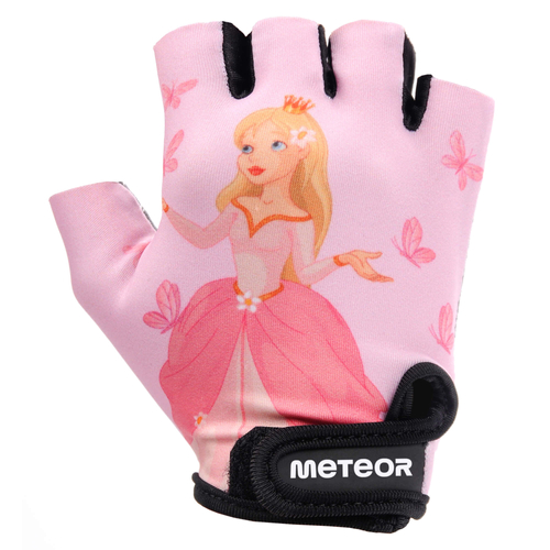 Meteor Kids XS Princess cycling gloves