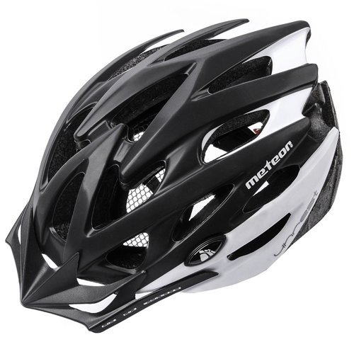 Meteor cycling helmet MV29 Unrest L 58-61 cm black/white