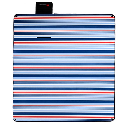 Picnic Blanket Meteor  XL 180x200 cm Multicolour Stripes