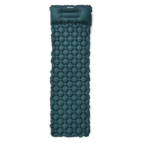 Self inflating mat Meteor 2in1 (pump+drybag) 190×56×5,5 cm sea color