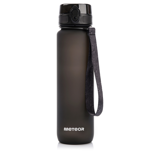 Sports water bottle Meteor 1000 ml black