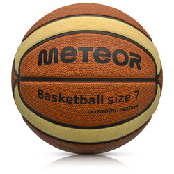 Basketball Trainingsball Meteor Cellular 7 braun/creme