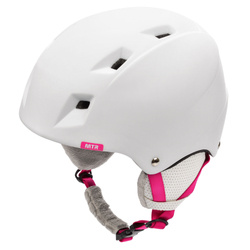 Skihelm Meteor Kiona M rosa/weiss 55-58cm