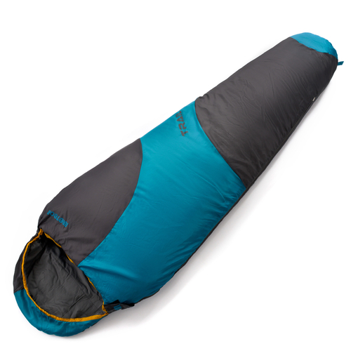 Meteor Trail Schlafsack blau/grau