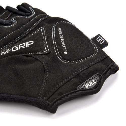 Bike gloves Meteor Gel GX32 M black