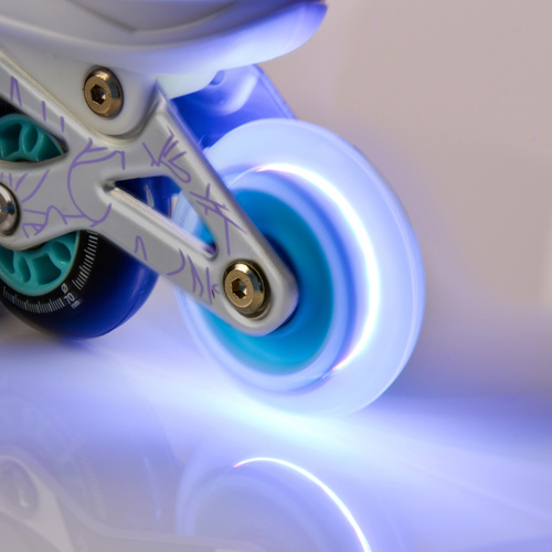 Inline skates Meteor 4in1 Blueberry S 30-33