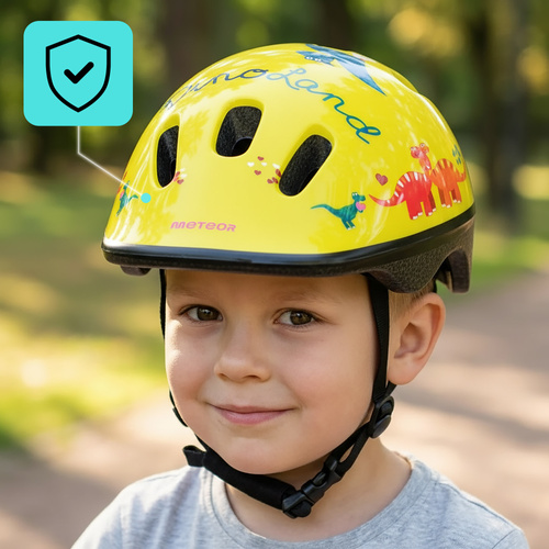 Kids bike helmet KS06 XS 44-48 cm Dino