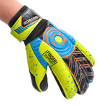 Rękawice bramkarskie Meteor Defence 9 żółty