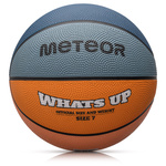 Basketball Meteor What's up 7 blau/orange
