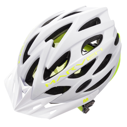 Meteor cycling helmet Marven S 52-56 cm white/neon green