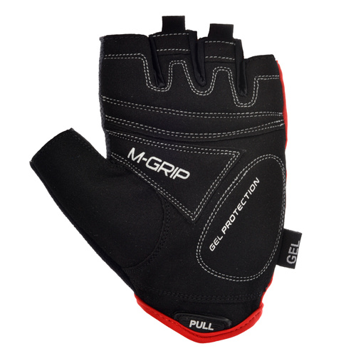 Bike gloves Meteor Gel GX33 XS red